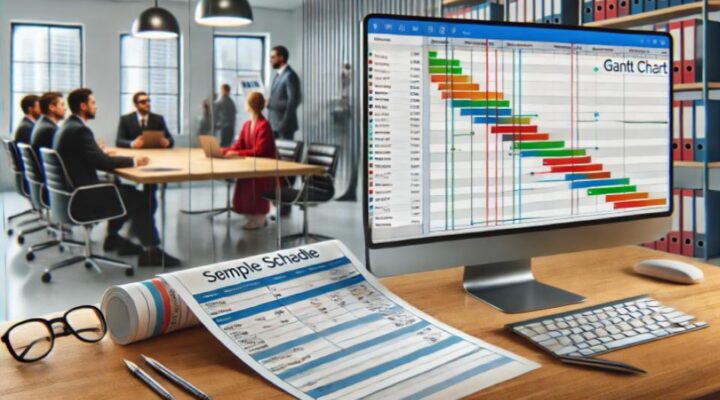 Gráfico de Gantt vs. Cronograma Simples: Qual Escolher?